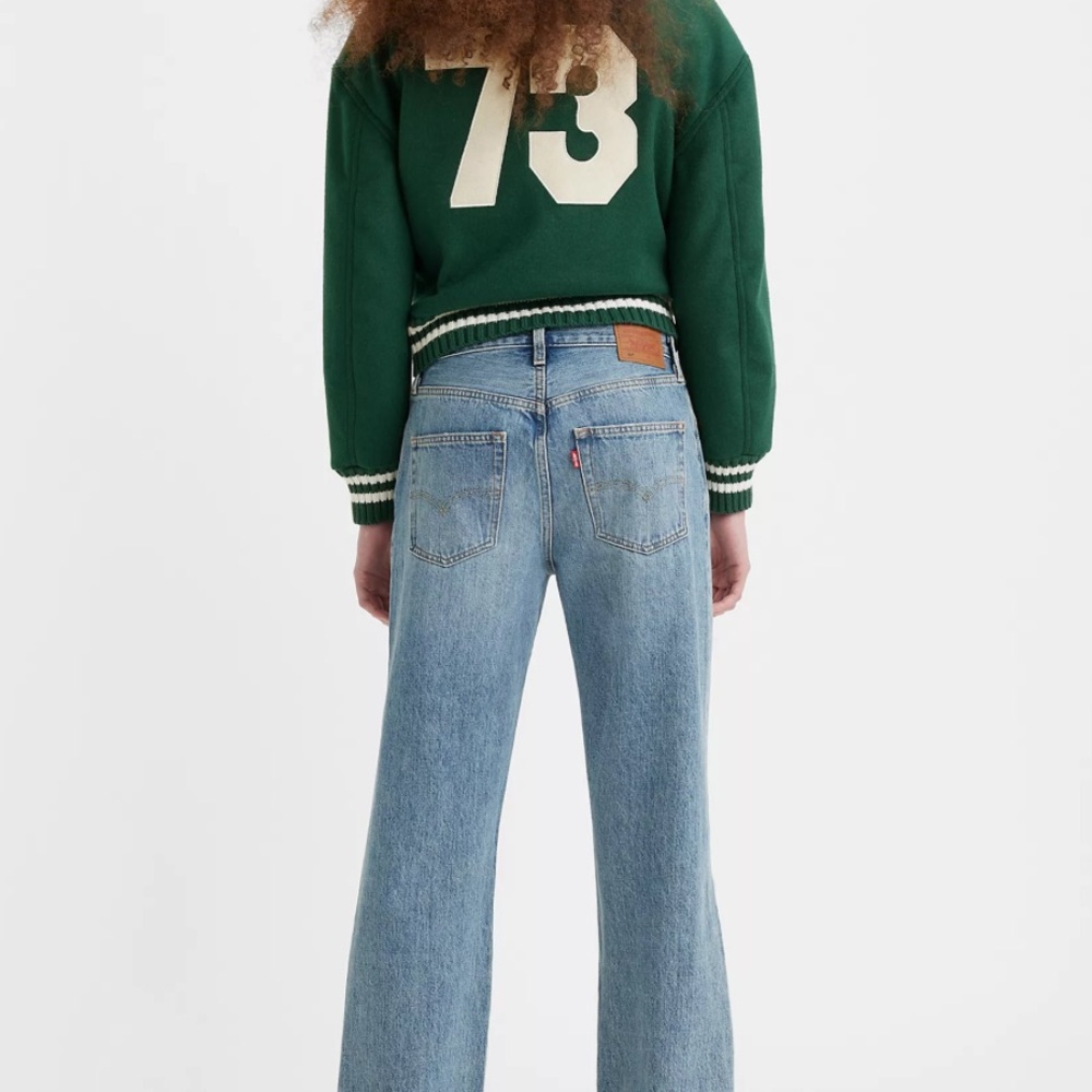 HOST PICK!!! ๐๐๐๐NWT Levi's Premium501 93 Straight WOMEN JEANS- Blue34"x 32" - Picture 3 of 9